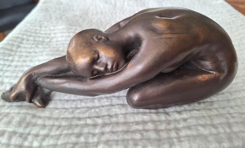 Prachtig elegant gebronste dame., Antiek en Kunst, Curiosa en Brocante, Ophalen of Verzenden
