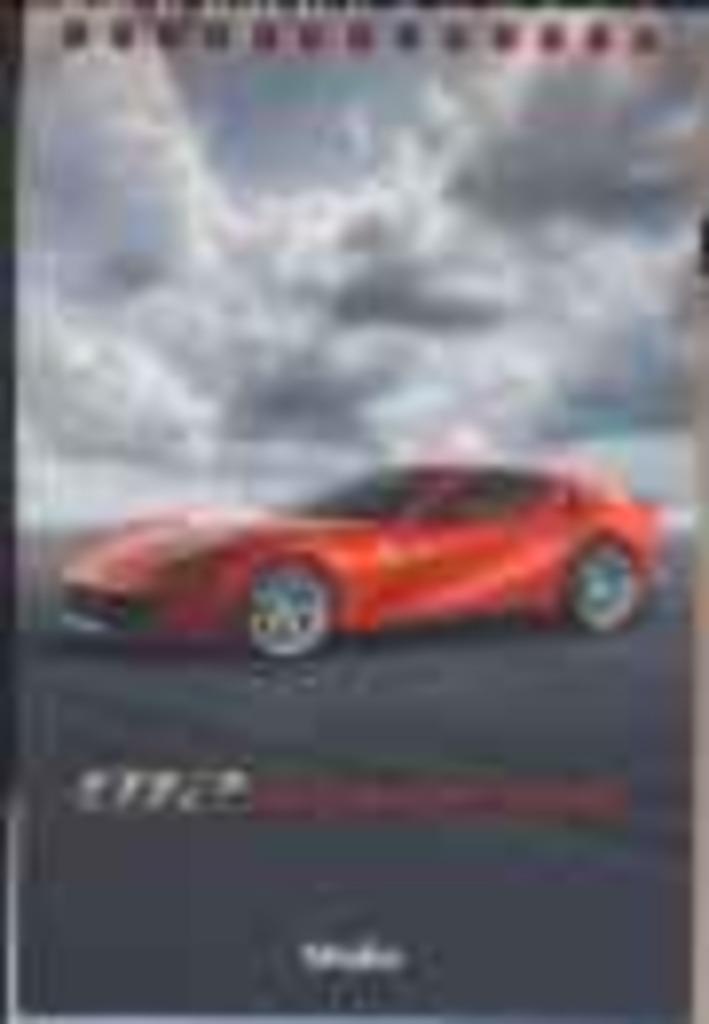 Ferrari 812 Superfast fraaie pers brochure/auto folder '17, Boeken, Auto's | Folders en Tijdschriften, Zo goed als nieuw, Ferrari