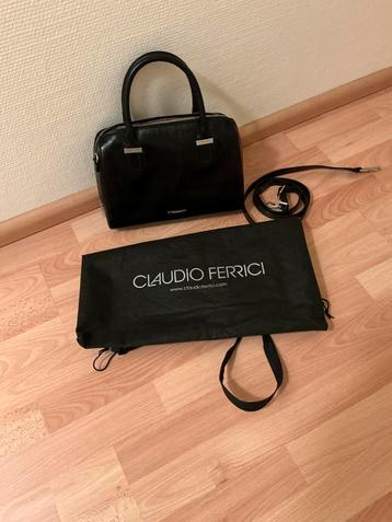 Merk:Claudio ferrici Tas kleur zwart incl.Schouderriem beschikbaar voor biedingen