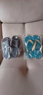 Sauna slippers, maat 38/39, Kleding | Dames, Schoenen, Slippers, Overige kleuren, Nieuw, Ophalen of Verzenden