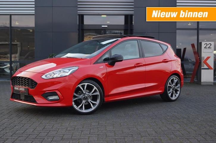 Ford FIESTA 1.0 EcoBoost ST-Line / Panoramadak / Navi / 18 I, Auto's, Ford, Bedrijf, Fiësta, ABS, Airbags, Android Auto, Apple Carplay