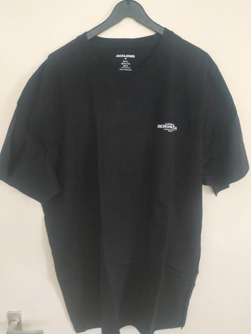 T shirt heren maat 4 XL Jack&Jones zwart beschikbaar voor biedingen