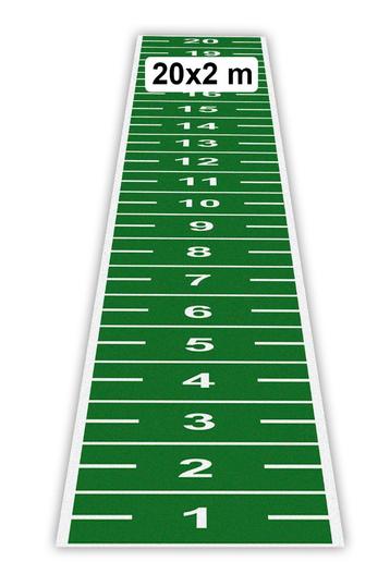 Sprintracks 20x2 meter  beschikbaar voor biedingen