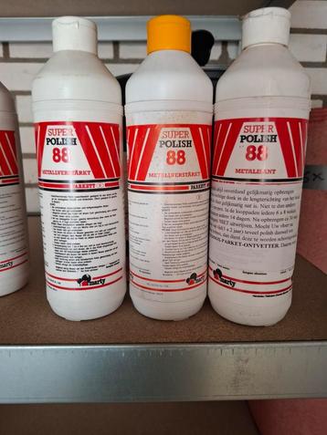 Super Polish 88 Parket Polish - 4 flessen beschikbaar voor biedingen