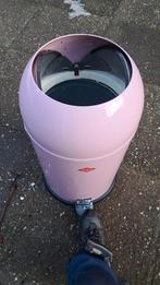 Roze Wesco Pedaalemmer - Prullenbak, Gebruikt, Met pedaal, 50 tot 75 cm, Ophalen of Verzenden