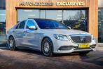 Mercedes-Benz S-klasse 500 4Matic Lang Edition 1 Maybach pak, Auto's, Mercedes-Benz, Gebruikt, Zwart, Bedrijf, Vierwielaandrijving