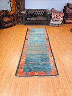Perzisch Handgeknoopte Gabbeh Loper. Prachtige kleuren., Crème, Perzisch, 200 cm of meer, Ophalen of Verzenden