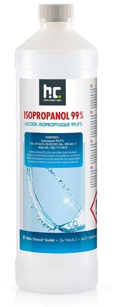 IPA Isopropanol 99,9% schoonmaak alcohol 1L, Huis en Inrichting, Schoonmaakartikelen, Schoonmaakmiddel, Ophalen of Verzenden