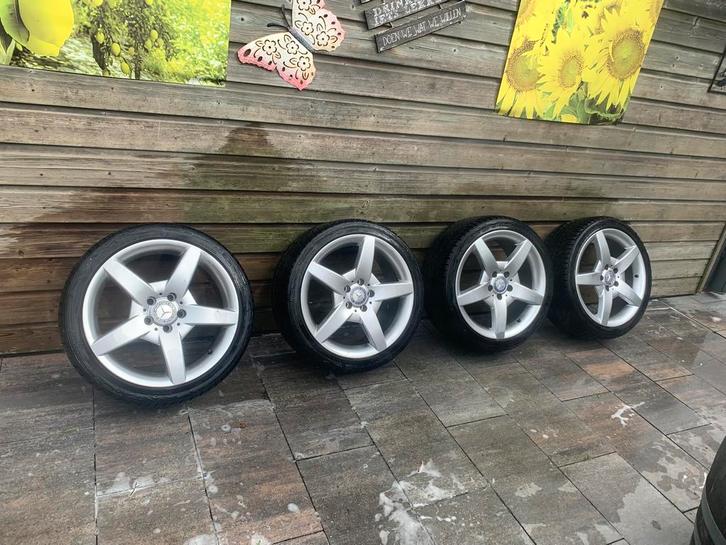 Diverse wielen 5x112 mercedes/skoda, Auto-onderdelen, Banden en Velgen, Banden en Velgen, Zomerbanden, 18 inch, 225 mm, Ophalen of Verzenden