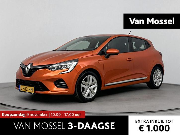 Renault Clio 1.0 TCe Zen 100PK | Navigatie | parkeersensoren, Auto's, Renault, Bedrijf, Te koop, Clio, ABS, Airbags, Airconditioning
