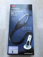 Littmann 3200 Stethoscoop Elektronisch Zwart, Diversen, Verpleegmiddelen, Ophalen, Nieuw