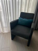 Grijze Stoffen Stoel - Modern Design, Ophalen of Verzenden, Zo goed als nieuw, Eén, Stof