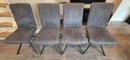 4x Henders & Hazel eetkamerstoel, Huis en Inrichting, Stoelen, Ophalen, Metaal, Zo goed als nieuw, Vier