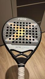 Nox AT10 2024 Padelracket - Zo goed als nieuw!, Ophalen of Verzenden, Zo goed als nieuw, Padelracket