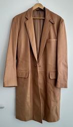 leren trench coat DKNY herenmaat s, Ophalen, Bruin, Zo goed als nieuw, DKNY
