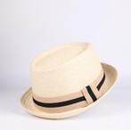 Creme stro pork pie hoed / heren dames zomer strand bowler, Kleding | Heren, Hoeden en Petten, Verzenden, Nieuw, 58 of 59 cm (L, 7¼ of ⅜ inch)
