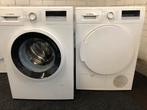 SET Wasmachine + Comdensdroger Bosch Serie4 8KG MET GARANTIE, Ophalen, 1200 tot 1600 toeren, Minder dan 85 cm, 8 tot 10 kg