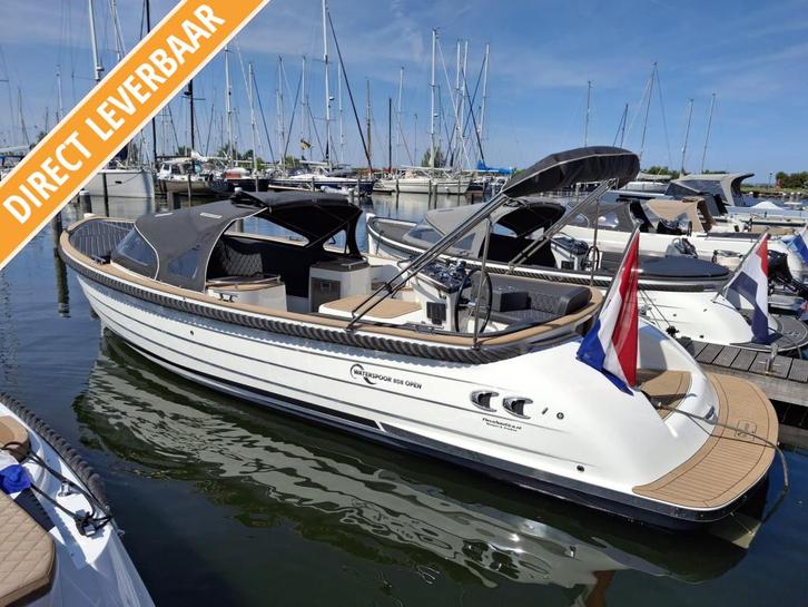 Waterspoor Tender 808 Open | Yanmar 195pk | Direct leverbaar, Watersport en Boten, Sloepen, Nieuw, 70 pk of meer, 6 meter of meer