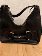 Leren zwarte Gucci tas, Ophalen of Verzenden, Zo goed als nieuw, Zwart, Schoudertasje