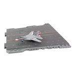 F-14A Tomcat VF-1 Wolfpack met Sectie B vliegdekschip, Glow2B Germany GmbH Erlenbacher Str. 3 shop@glow2b.de, 1:50 of kleiner