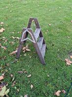 Vitage oud schilders trapje, Doe-het-zelf en Verbouw, Ladders en Trappen, Ophalen of Verzenden, Minder dan 2 meter