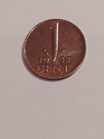 Misslag 1 cent 1952, Postzegels en Munten, Munten | Nederland, Ophalen of Verzenden, Koningin Juliana, 1 cent, Losse munt