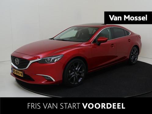 Mazda 6 2.5 SkyActiv-G 192 GT-M | Automaat | Schuifdak | Led, Auto's, Mazda, Bedrijf, Te koop, ABS, Achteruitrijcamera, Adaptive Cruise Control