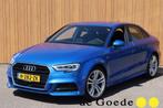 Audi A3 Limousine 35 TFSI CoD Advance Sport S-Line orgNL B&O, 65 €/maand, 4 cilinders, 150 pk, Blauw