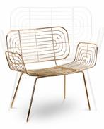 Lounge stoel Polspotten (Boston) Bijna 2 jaar oud, 75 tot 100 cm, Minder dan 75 cm, Modern, Metaal