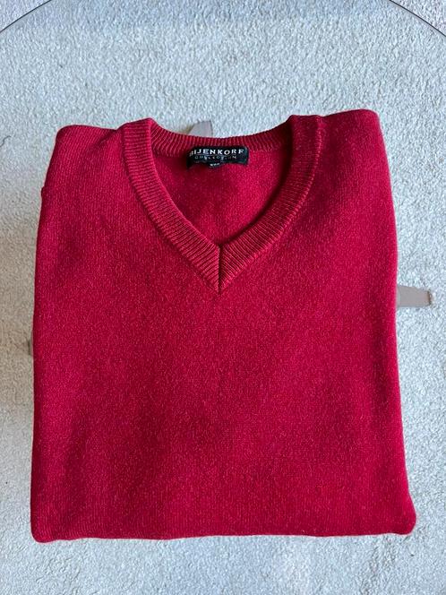 Mooie lamswollen trui van Bijenkorf maat XXL, Kleding | Heren, Truien en Vesten, Zo goed als nieuw, Overige maten, Rood, Ophalen of Verzenden