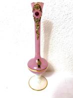 Antiek Opaalglazen Vaasje, Gebruikt, Overige kleuren, Glas, Glas