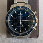 Bulova marine star, Sieraden, Tassen en Uiterlijk, Horloges | Heren, Overige merken, Staal, Staal, Ophalen of Verzenden