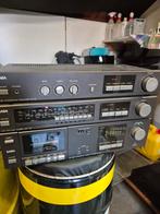 Saba stereo set versterker, tuner en cassette deck., Audio, Tv en Foto, Ophalen, Gebruikt, Overige merken