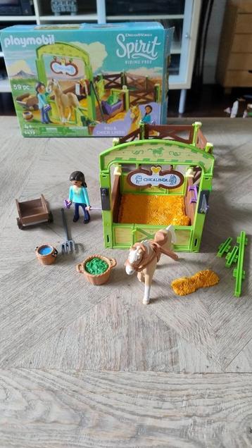 Playmobil Spirit Pru met doos en boekje beschikbaar voor biedingen