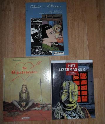 5x MARC RENIER Gijzelaarster HC + Shosha + IJzermasker HC +