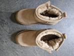UCC enkel laars met bont binnenzijde maat 39 NIEUW, Beige, Lage of Enkellaarzen, Ophalen of Verzenden, Nieuw