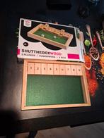 Shut the Box Houten Spel, Ophalen, Een of twee spelers, Longfield Games, Zo goed als nieuw
