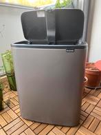Brabantia Bo Touch Bin 60 liter grijs, Huis en Inrichting, Ophalen, Gebruikt, 50 tot 75 cm, 40 liter of meer