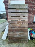 Houten poort schuttingdeur, Ophalen, Gebruikt, Minder dan 100 cm, Draaipoort