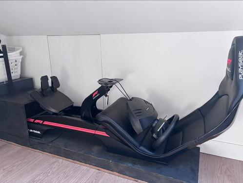 Race simulator cockpit –Thrustmaster T300 + F1-stuur + meer, Spelcomputers en Games, Spelcomputers | Sony PlayStation Consoles | Accessoires