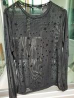 zwart mesh shirt mt 40, Maat 38/40 (M), Zwart, Ophalen of Verzenden, Zo goed als nieuw