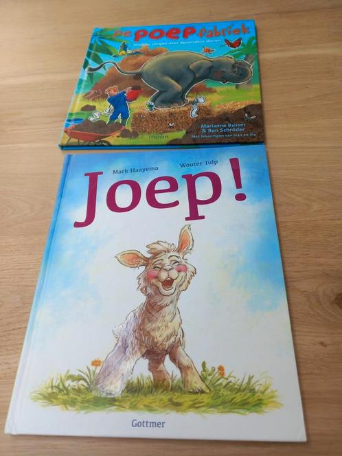 De poepfabriek en Joep!, Boeken, Prentenboeken en Plaatjesalbums, Gelezen, Ophalen of Verzenden