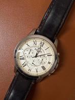 Fossil Grant FS4735 Herenhorloge 44 mm - Zilverkleurig, Ophalen of Verzenden, Staal, Overige merken, 1960 of later