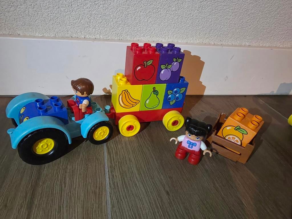 10615 Lego Duplo mijn eerste tractor, Kinderen en Baby's, Speelgoed | Duplo en Lego, Ophalen of Verzenden, Zo goed als nieuw, Complete set