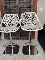 Casprini Carprice barkrukken (Italiaans design) 2x, Ophalen, 60 tot 90 cm, Zo goed als nieuw, In hoogte verstelbaar