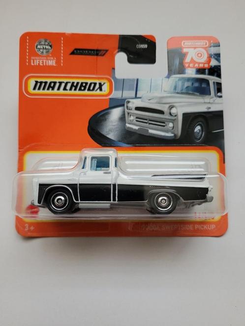 Matchbox Dodge Sweptside Pickup, Hobby en Vrije tijd, Modelauto's | Overige schalen, Nieuw, Auto, Ophalen of Verzenden