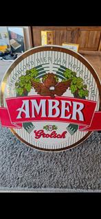 Emaille bord  grolsch, Verzamelen, Merken en Reclamevoorwerpen, Ophalen of Verzenden, Zo goed als nieuw, Reclamebord