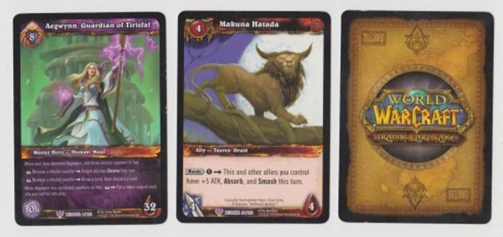 (012) WoW kaarten van serie (012) Betrayal of the Guardian, Hobby en Vrije tijd, Verzamelkaartspellen | Overige, Zo goed als nieuw