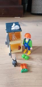 Konijnenhok, playmobil., Ophalen of Verzenden, Zo goed als nieuw