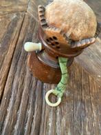 Antiek victoriaans Speldenkussen met meetlint volkskunst, Ophalen of Verzenden